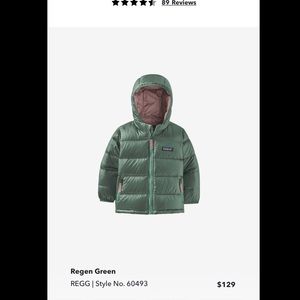 Patagonia Hi-loft down sweater hoodie